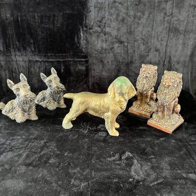 Metal Animal Figurines and Bookends(D-JM)