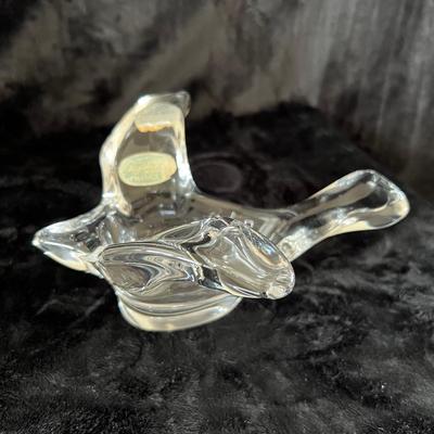Princess House Crystal Dove Candy Dish (D-JM)