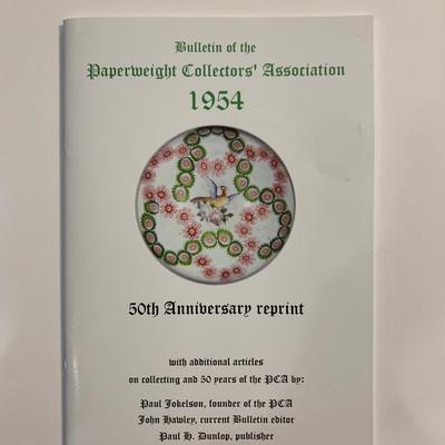 Lot 100 1954 Paperweight Collectors Assoc.