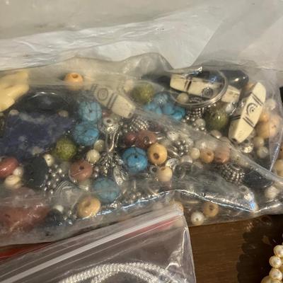 Huge jewelry repair and crafter parts lot with lots of new old stock in original packaging 50+ pieces