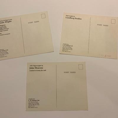 Lot 109 Paperweight Postcards