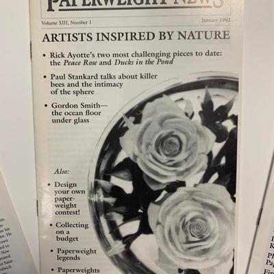 Lot 110 Paperweight News Issues