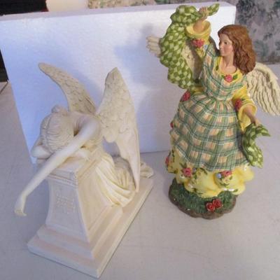 Angel Of Grief Monument Statue Desktop & Cottage Angel