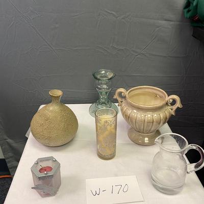Candle and Vase Lot