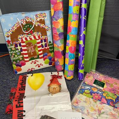 Wrapping Paper and Bags