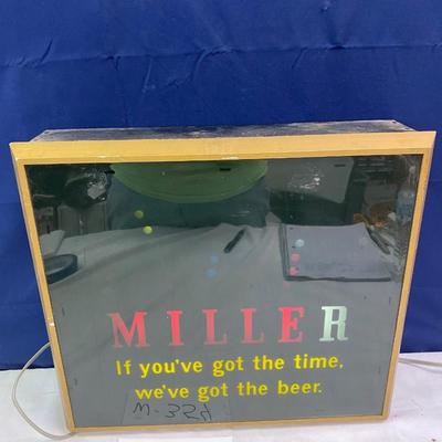 Miller Beer Sign
