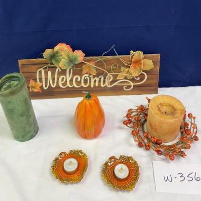 Fall Decor and Candles