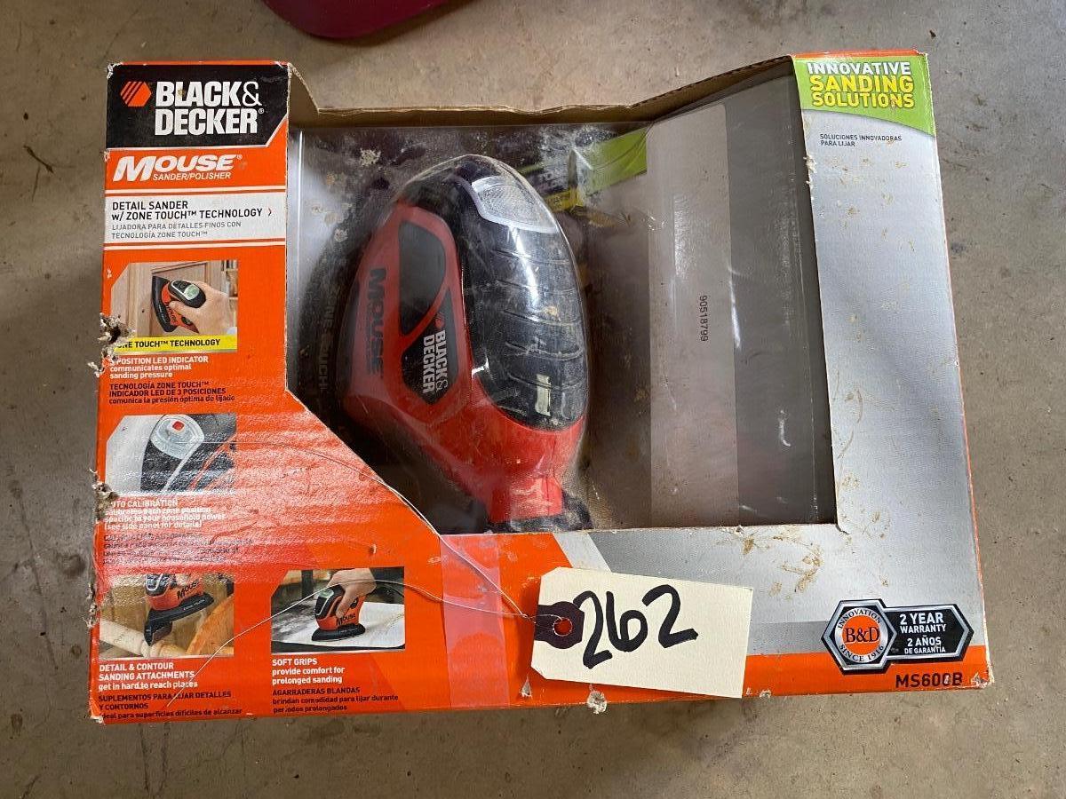 Black and Decker Mouse Sander New In Box