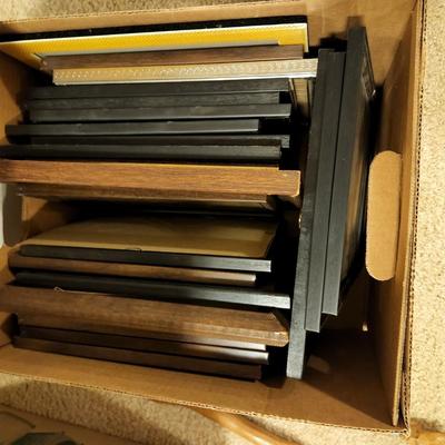Box #2  Picture Frames Lot