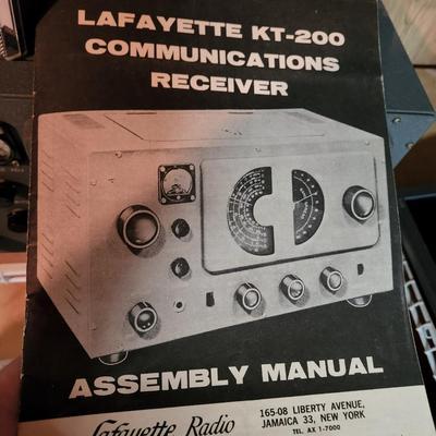 Lafayette KT-200 Communications Receiver Short Wave Radio