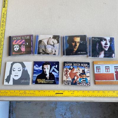 Assortment of eight music CDs