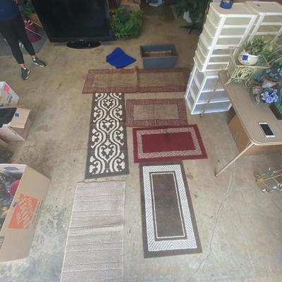 multiple rugs 