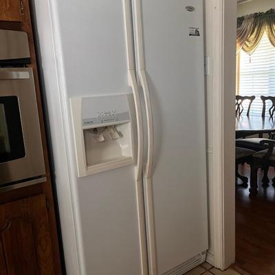 side by side fridge 