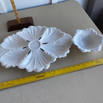 Ceramic hors dâ€™oeuvre tray