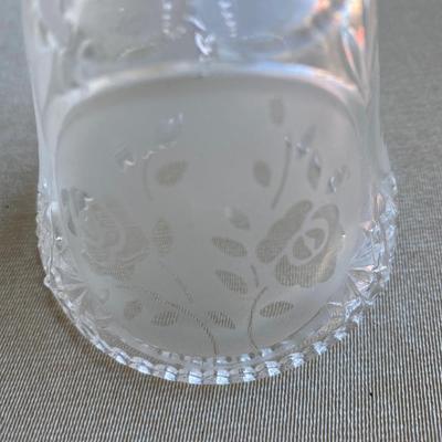 Assortment of entertaining glassware