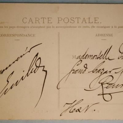 Postcard of Paris - Porte Saint-Martin, c.1907