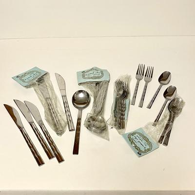 LOT 236  AL-SATEDI STORES FLATWARE  "AS SEEN ON TV " SAUDI ARABIA STAINLESS STEEL FLATWARE