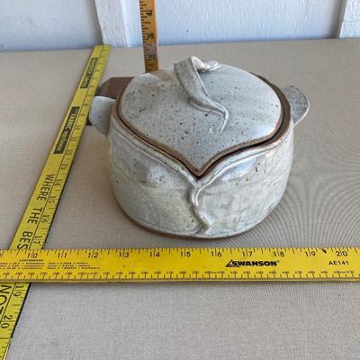 Ceramic covered dish with lid