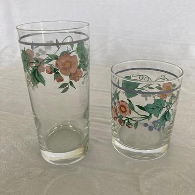 Floral Drinking Glasses and More