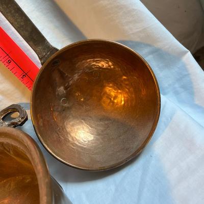 Antique Copper & Iron Kitchen Items