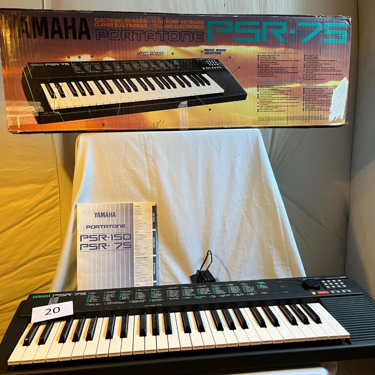Yamaha PSR75 in original box
