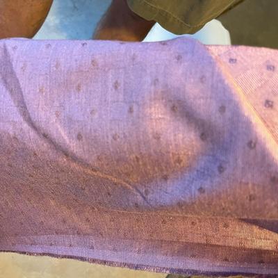 Roll of Purple Upholstry material