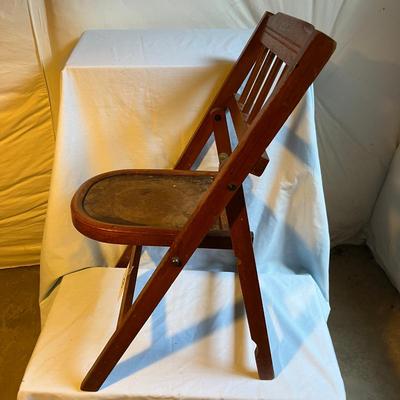 Childs Vintage Folding Chair