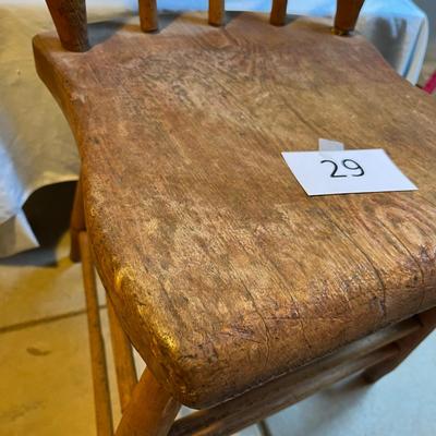 Antique walnut Side Chair