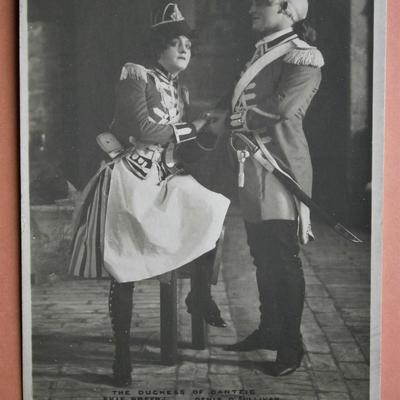 RPPC of Evie Green & Dennis O'Sullivan in Stage Play 