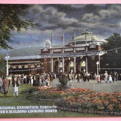 Postcard of Canadian National Exhibition, Toronto posted in 1925