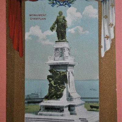Souvenir 1608-1908 Quebec Ter-Centenary Celebration Postcard