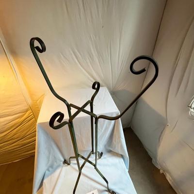 Antique Metal jardiniere stand