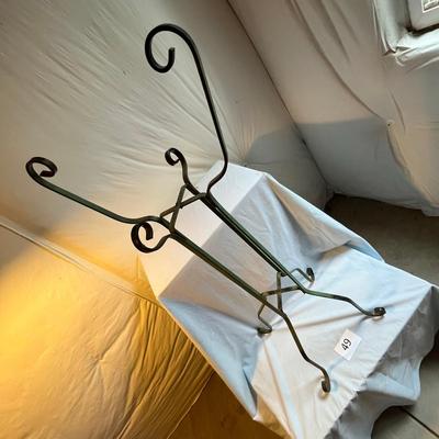 Antique Metal jardiniere stand