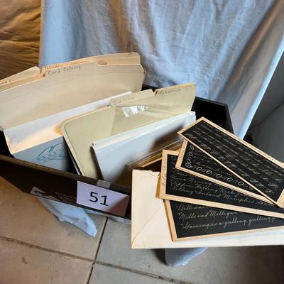 Box of craft Supplies