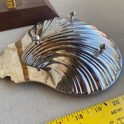 Silver nut dish