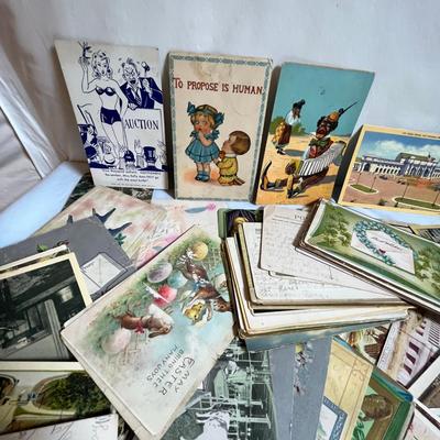 Box lot of Post Cards  LOOK!
