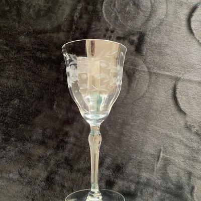 Etched Glassware  (K-RH)