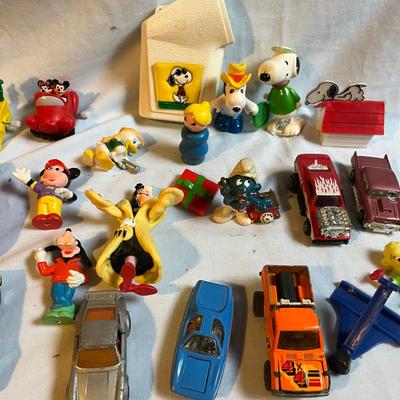 Snoopy Hotwheels & other toys