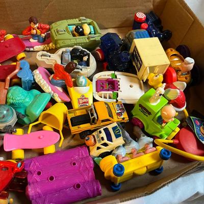 Large flat of Fast Food Toys
