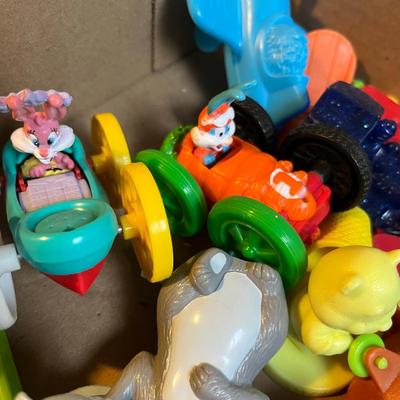 Large flat of Fast Food Toys