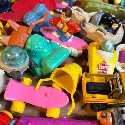 Large flat of Fast Food Toys