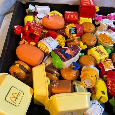 Flat of Happy Meal Mc Donald's Toys VINTAGE 1980s