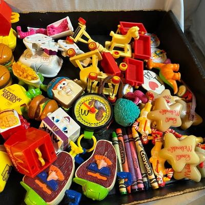 Flat of Happy Meal Mc Donald's Toys VINTAGE 1980s