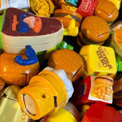 Flat of Happy Meal Mc Donald's Toys VINTAGE 1980s