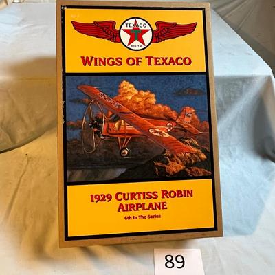 TEXACO 1929 Curtiss Airplane