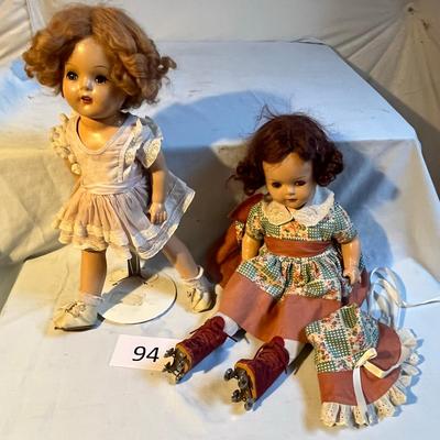 Shirley Temple & Antique Dolls