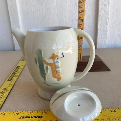 Southwest ceramic tea pot