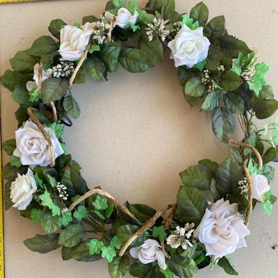 Rose door wreath