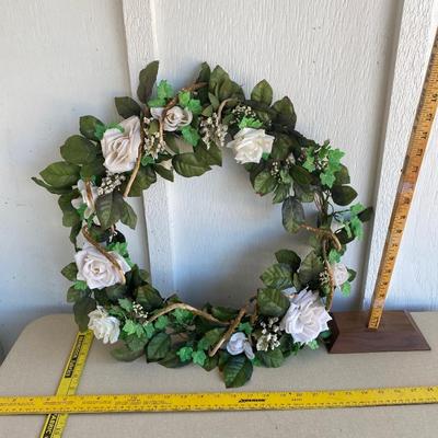 Rose door wreath