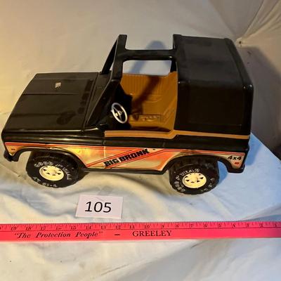 Big Bronk Large Push Toy Ford Bronco